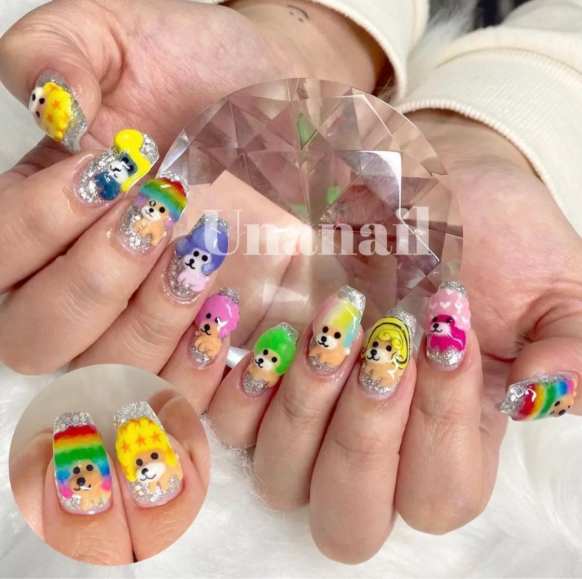 ネイル ハンドネイル una nail salonのネイルデザイン