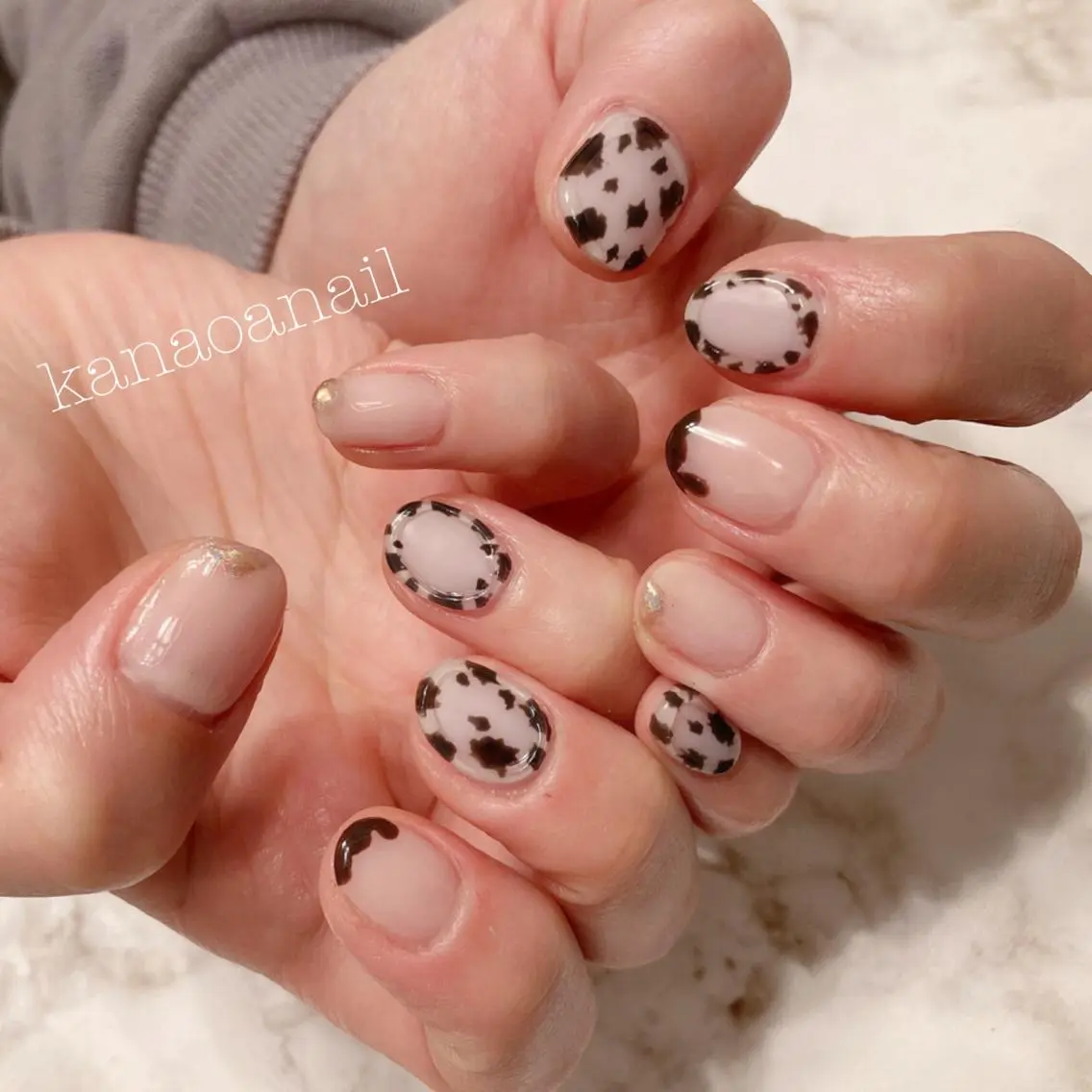 ネイル 地爪育成💅 kanaoanailのネイルデザイン
