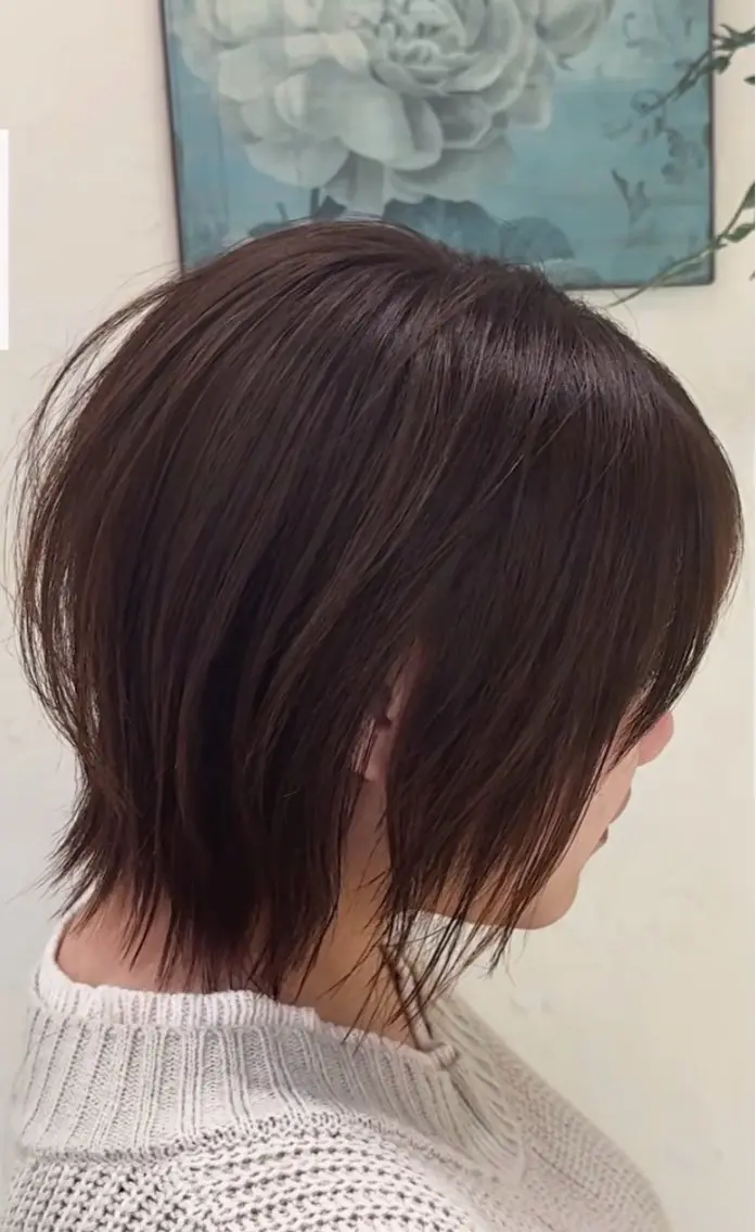 ショート カラー たけかわ みずきのヘアスタイル