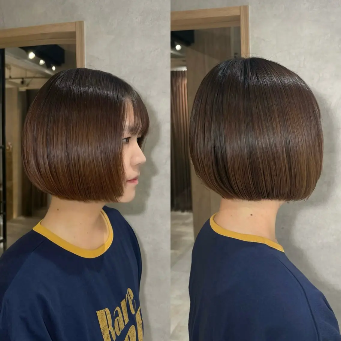ショート ショートボブ ボブ ショートヘア こだいら ひめかのヘアスタイル