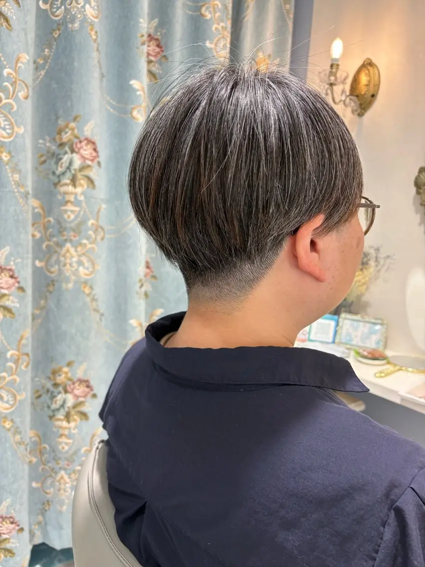 ショート ハンサムショート ショートヘア トリートメント MASUMI／ 川西能勢口LUMIAのヘアスタイル