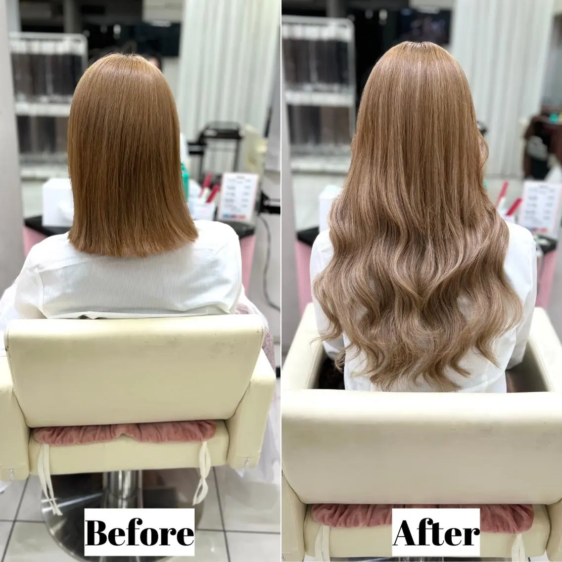 ロング シールエクステ エクステ SEASON 大阪梅田駅徒歩7分のヘアスタイル