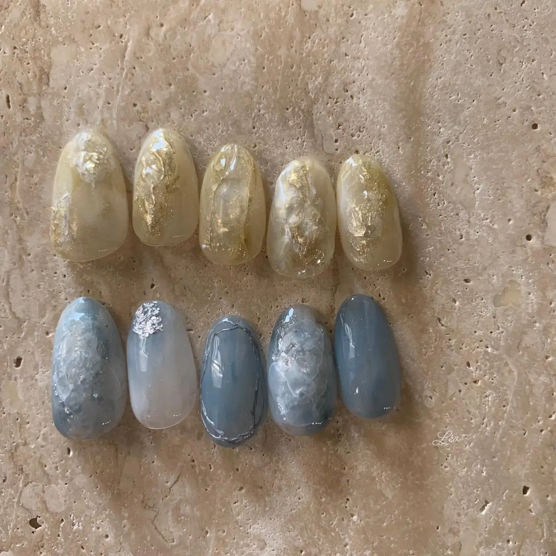 ネイル ジェルネイル パラジェル Léa nailのネイルデザイン