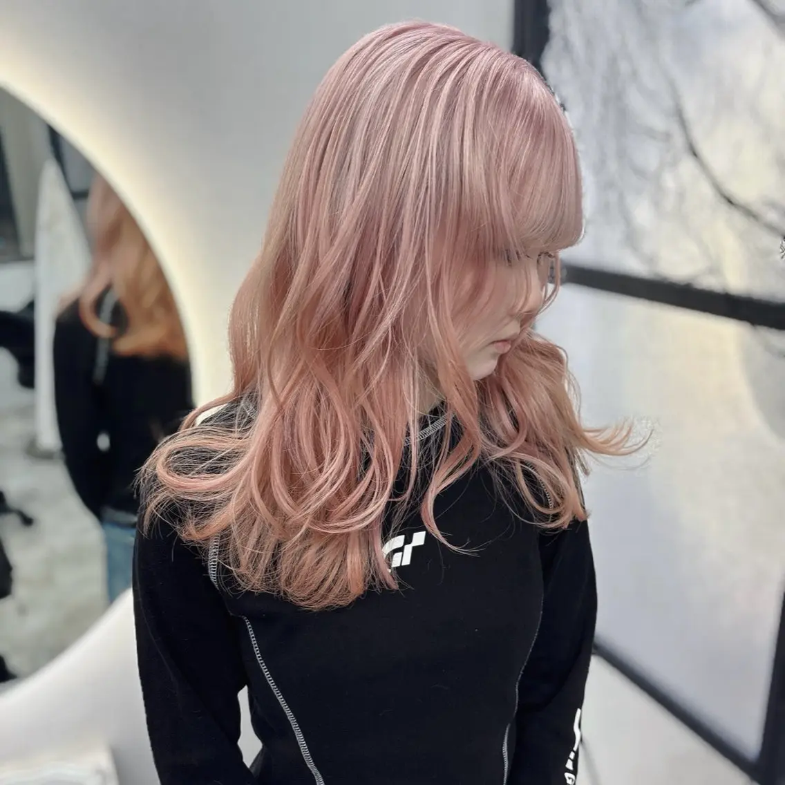 ロング カラー ヘアカラー Ren. 🦋デザインカラーのヘアスタイル