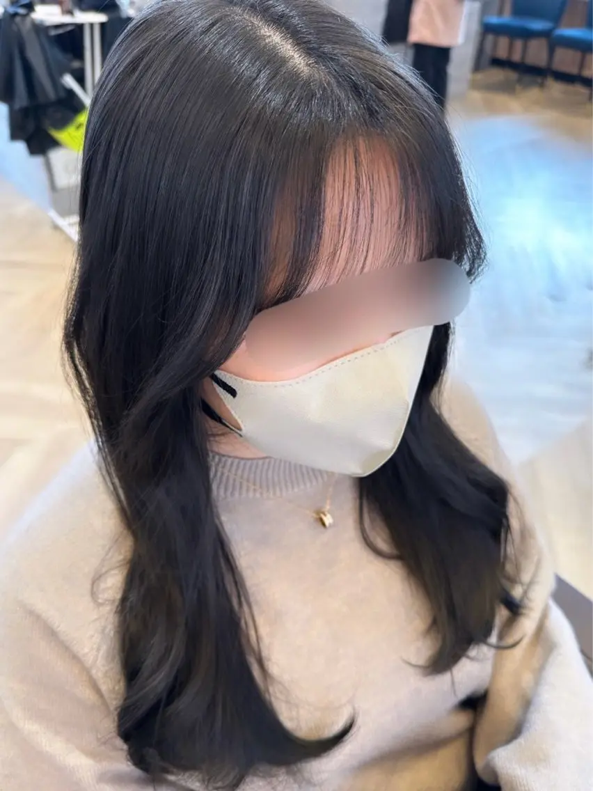 🌟透明感たっぷり🫧ダメージレスカラー💖の写真