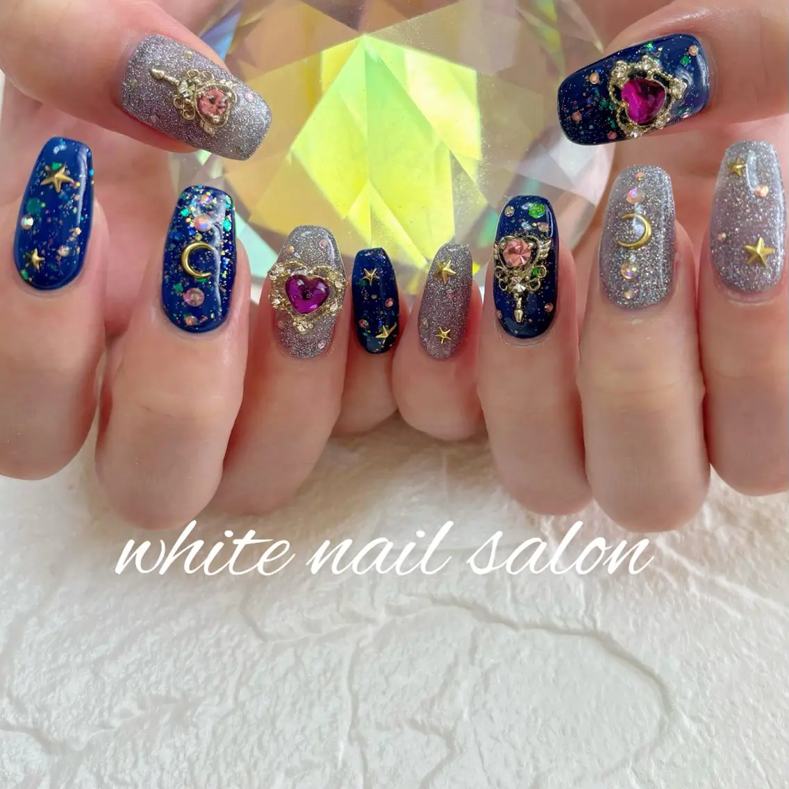 ネイル フットネイル 持ち込み ハンドネイル white nail salonのネイルデザイン