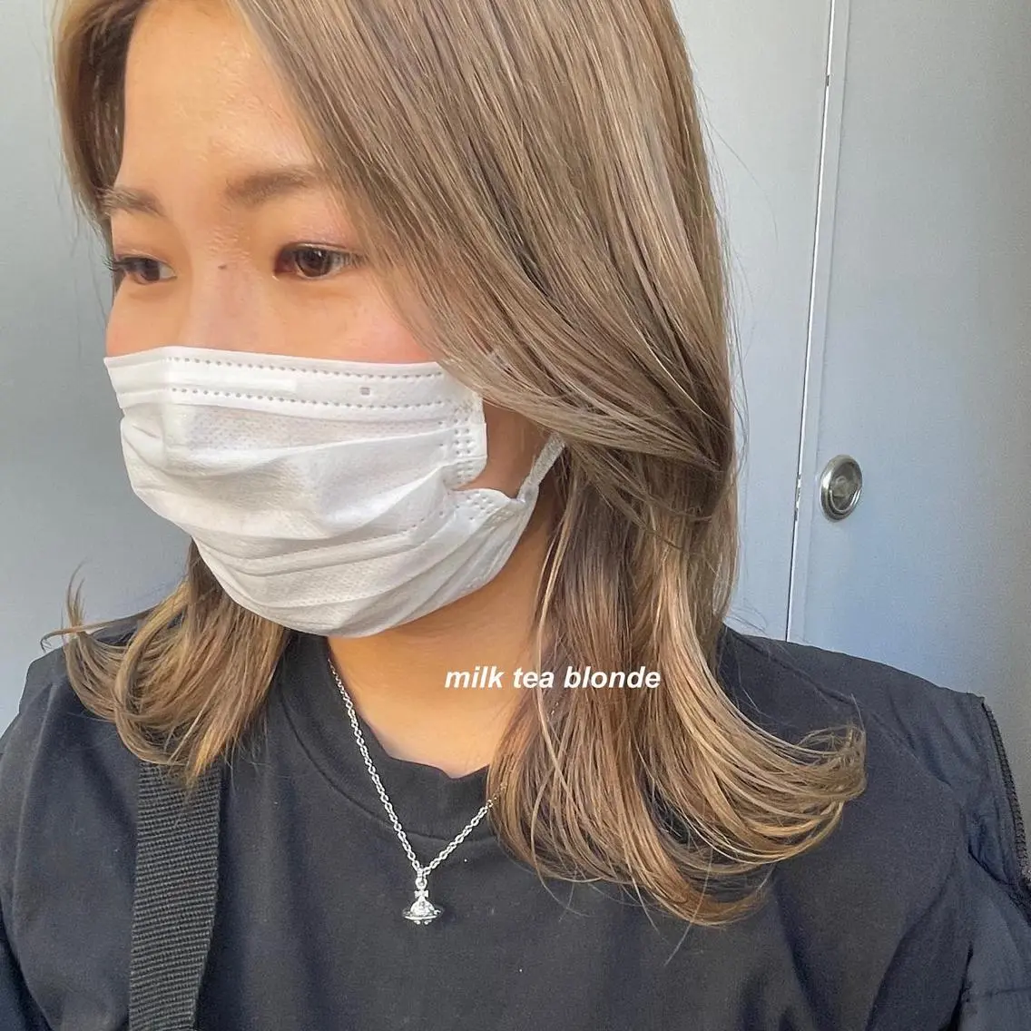 ロング カラー レイヤーカット 韓国ヘアayameのヘアスタイル