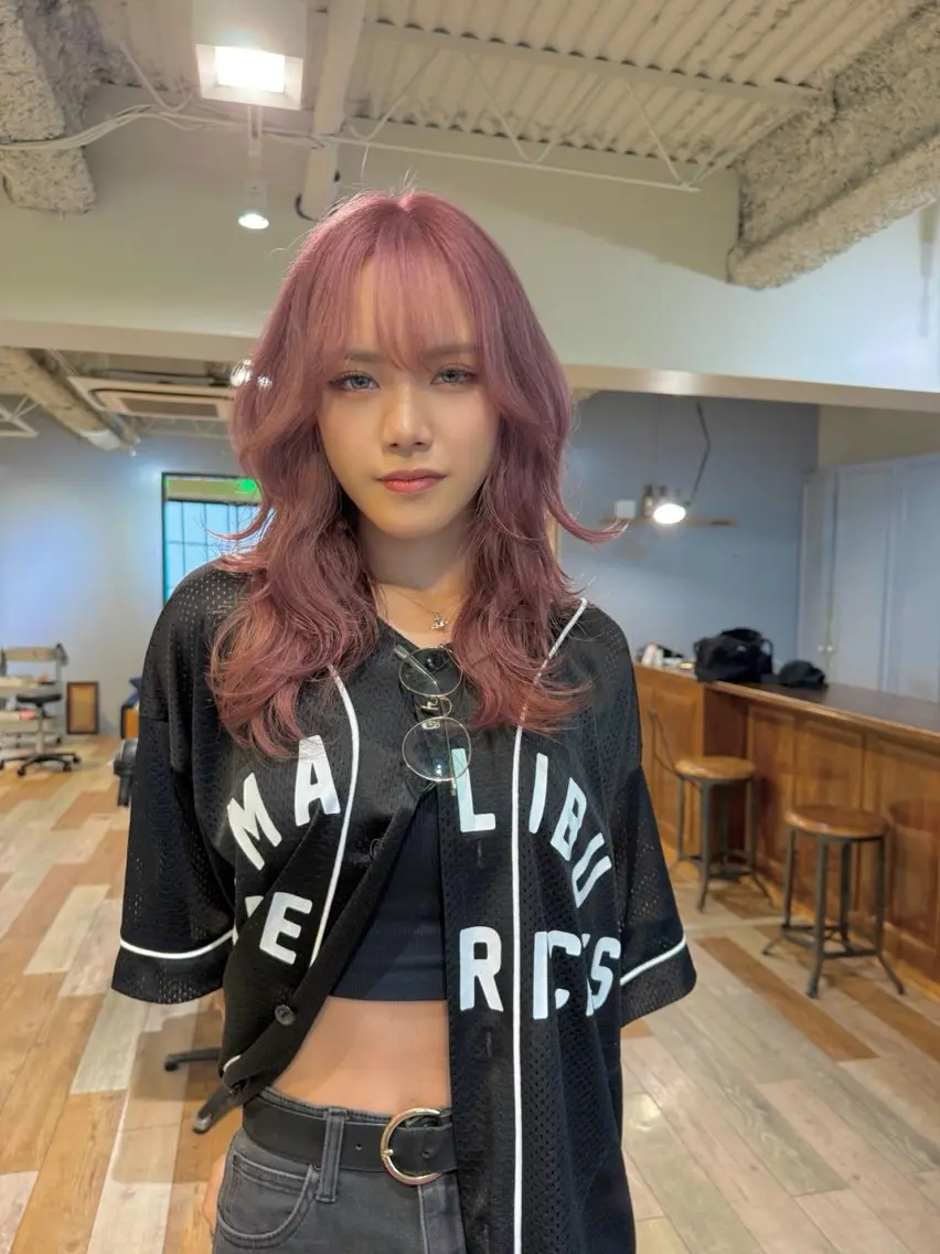 🌈再来クーポン🌈✨ブリーチリタッチ+艶カラー+うる艶トリートメント✨の写真