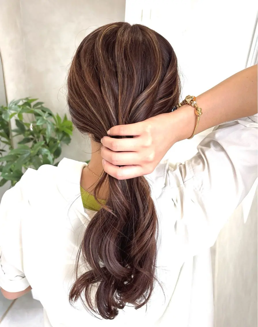 ロング カラー ❤️🐩* AKANE*🐩❤️のヘアスタイル
