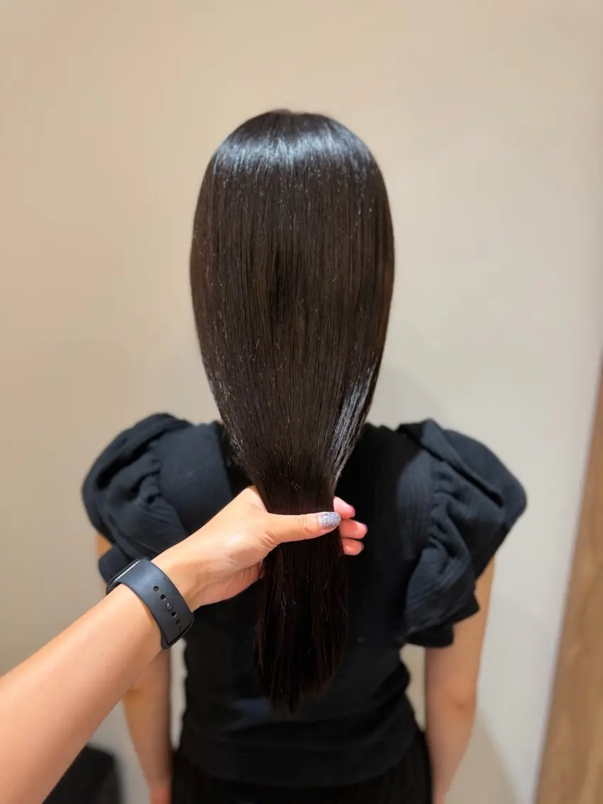 カラー カット ヘアカラー トリートメント ヘッドスパ 💇🏻‍♀️結/ 川崎美容師のヘアスタイル