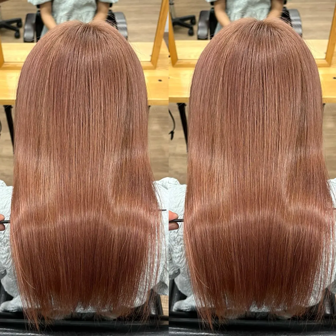 ロング カラー パーマ ヘアアレンジ メンズ ダブルカラー 顔周りカット 髪質改善 レイヤーカット トリートメント カット ヘアカラー トリートメント 💎髪質改善特化💎 RUITOのヘアスタイル
