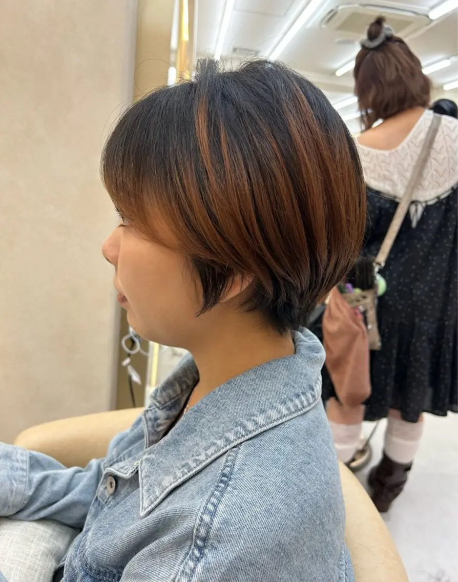 ショート ショートヘア ボブ/レイヤー/縮毛 池袋/美容師♡ゆいかのヘアスタイル