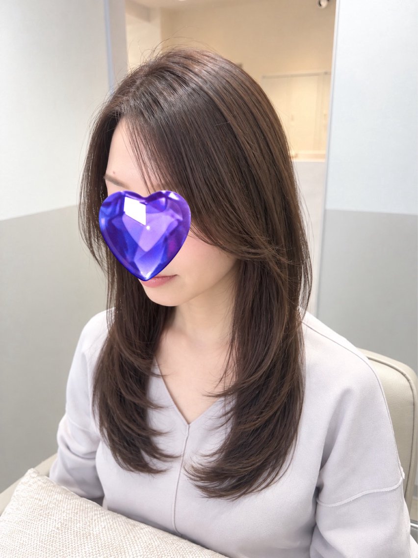 セミロング カット 髪質改善/ショート✨ /オグ✂️/のヘアスタイル