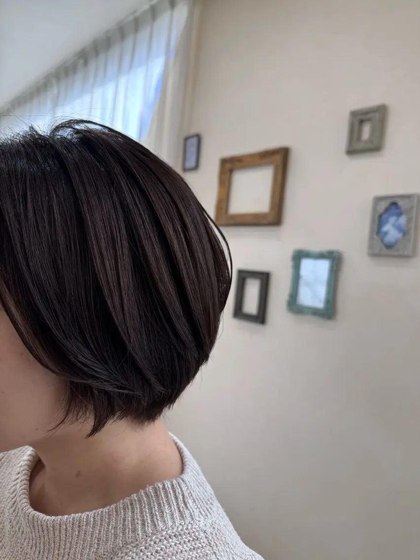 ショート ショートボブ ボブ 髪質改善 ショートヘア カット ヘアカラー トリートメント 新越谷noble店長 松本拓也▶◀*.のヘアスタイル