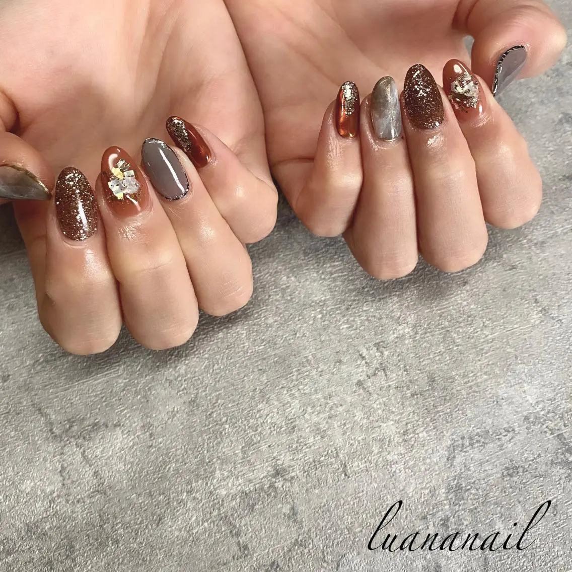 ネイル ニュアンスネイル luana nailのネイルデザイン
