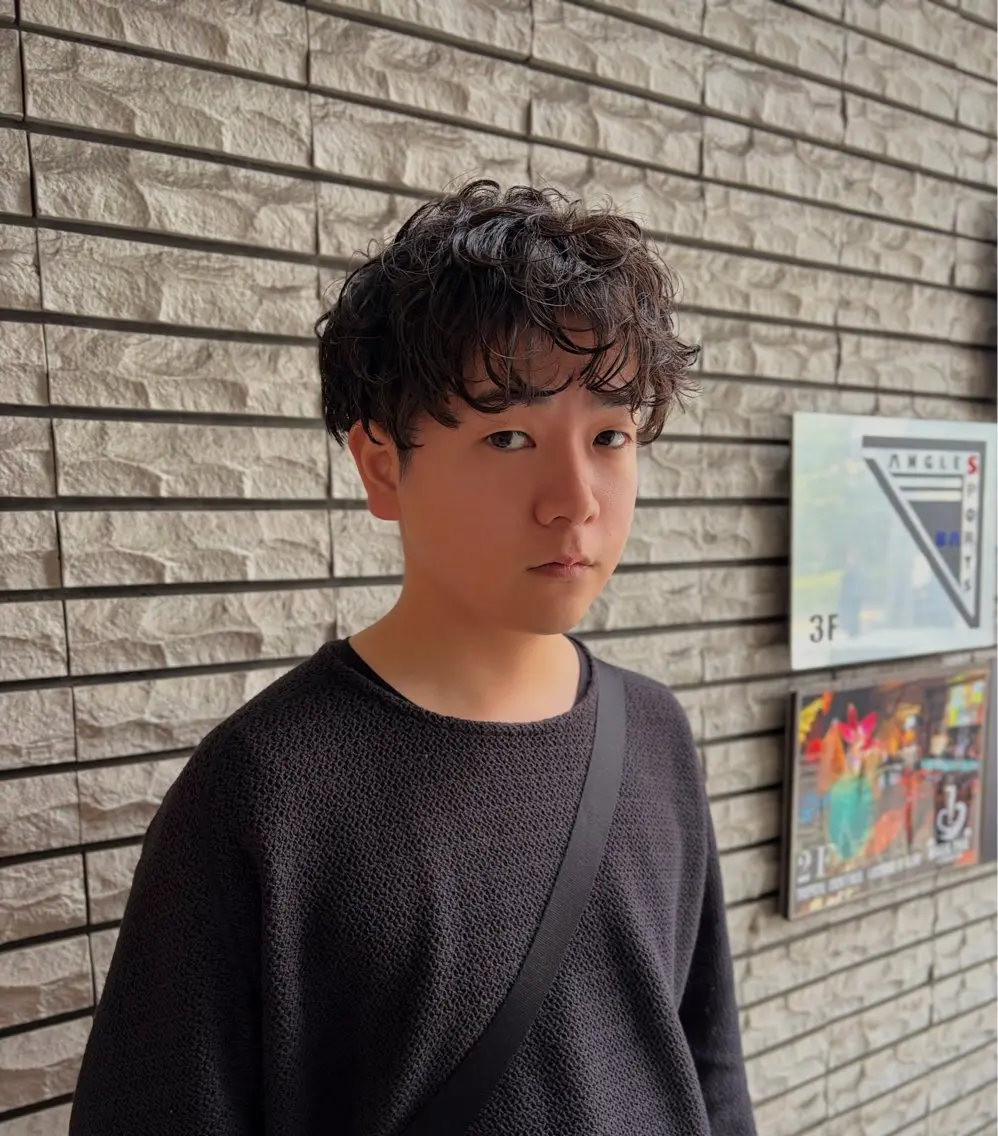 パーマ メンズ メンズパーマ カット パーマ UMM daichi メンズパーマのヘアスタイル