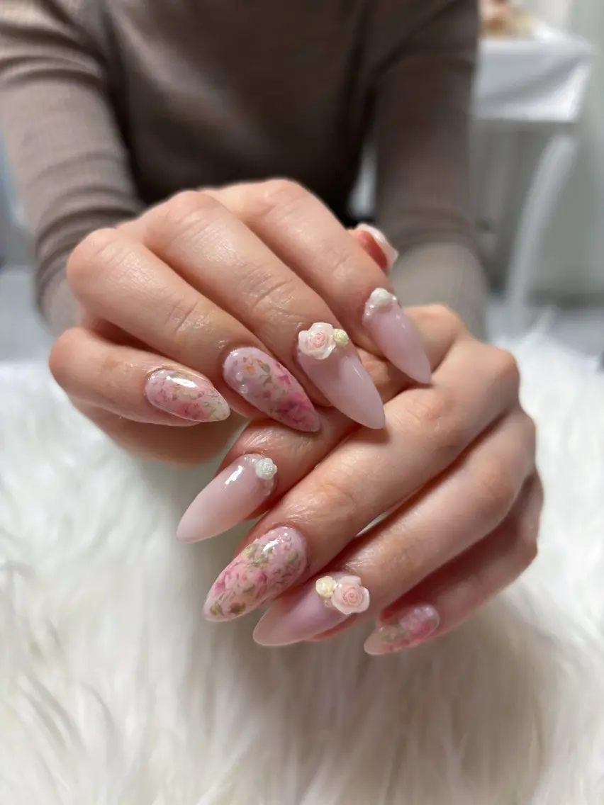 ネイル ハンドネイル mauvely モアナのネイルデザイン