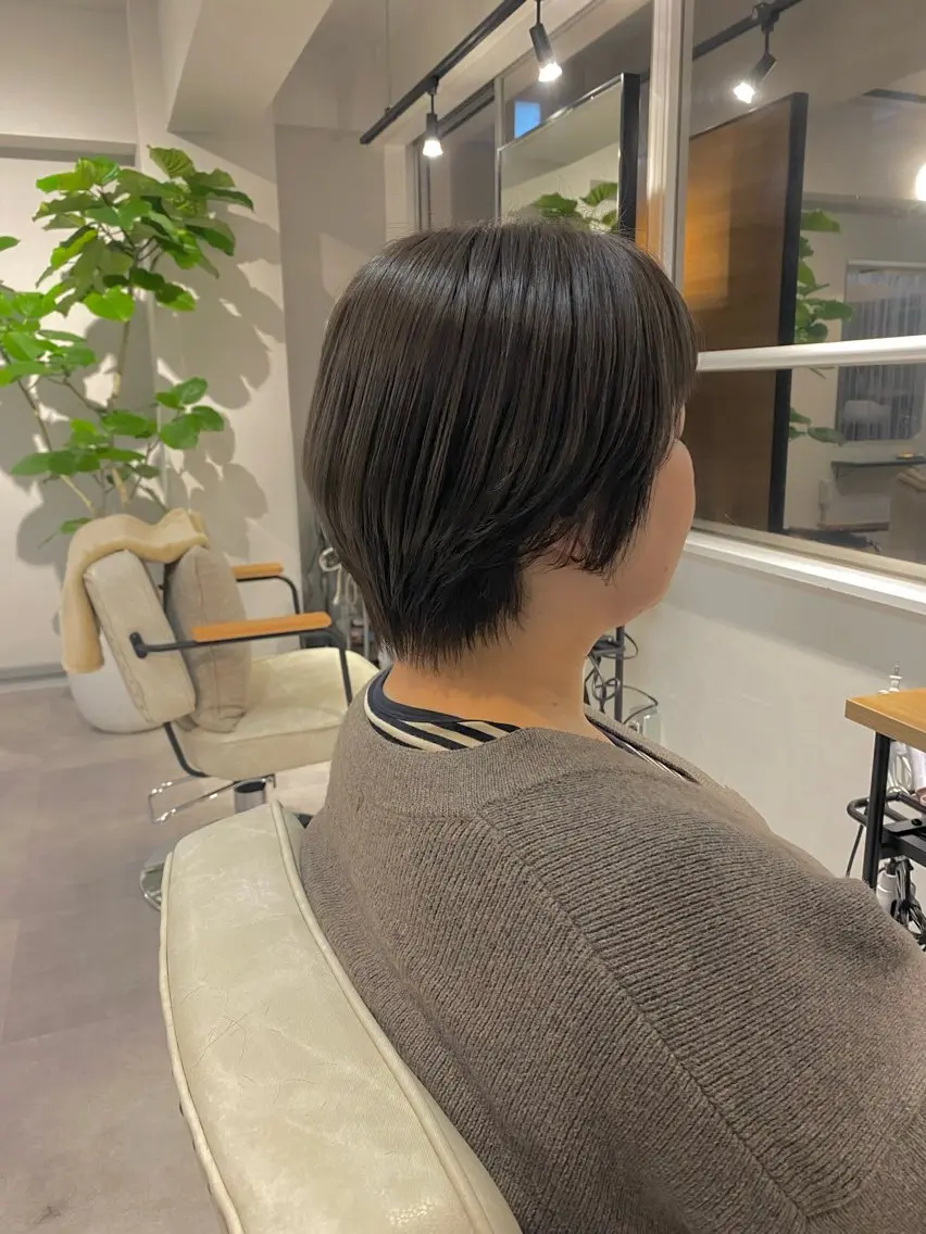 ショート 🎀クロスパーマ/ ボブ🎀MOMONAのヘアスタイル