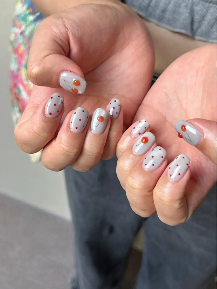 ネイル オーロラネイル フットネイル フレンチネイル ジェルネイル マグネットネイル ハンドネイル kiki nail &brow二子玉川のネイルデザイン