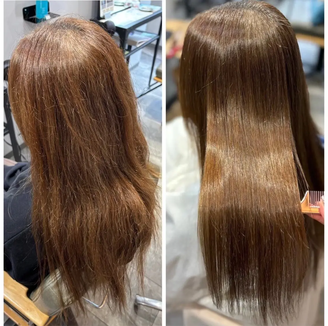 ロング トリートメント 大中 希実のヘアスタイル