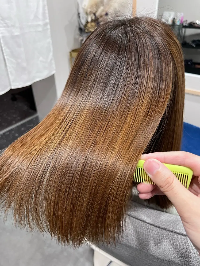 ミディアム liL hair サトウリョウタのヘアスタイル