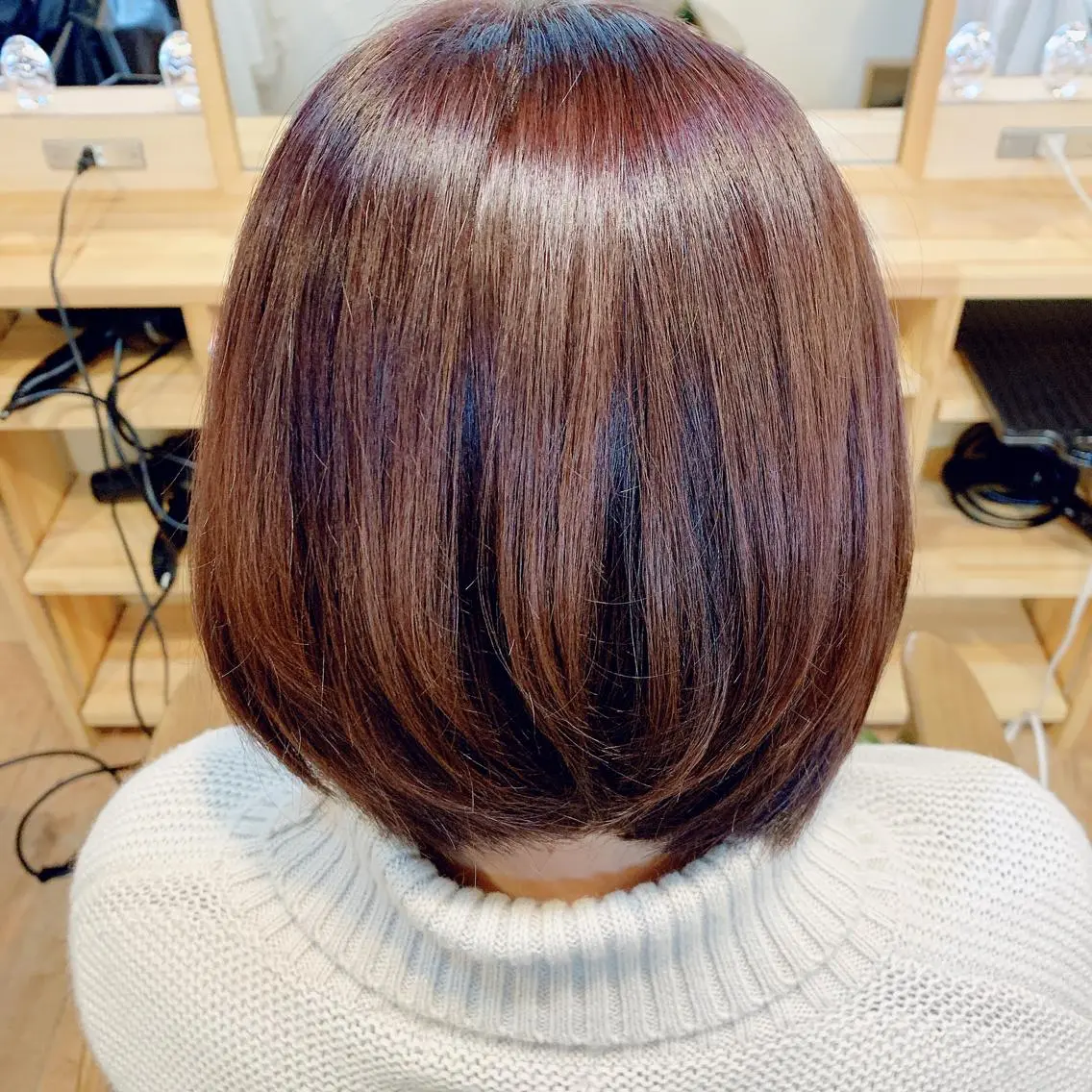 カラー Yamamoto． Mのヘアスタイル