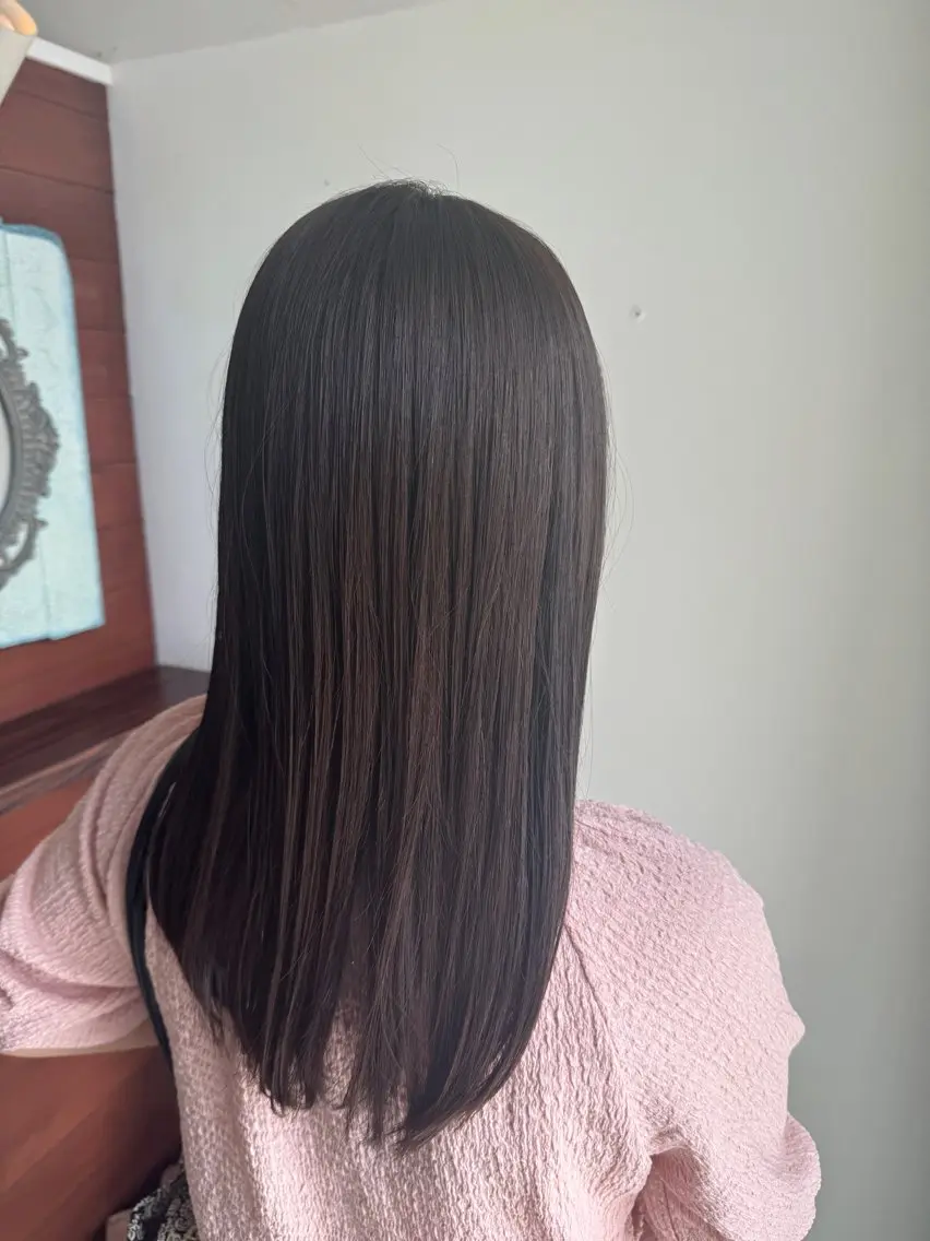 ロング カラー カット ヘアカラー 大塚 しおりのヘアスタイル