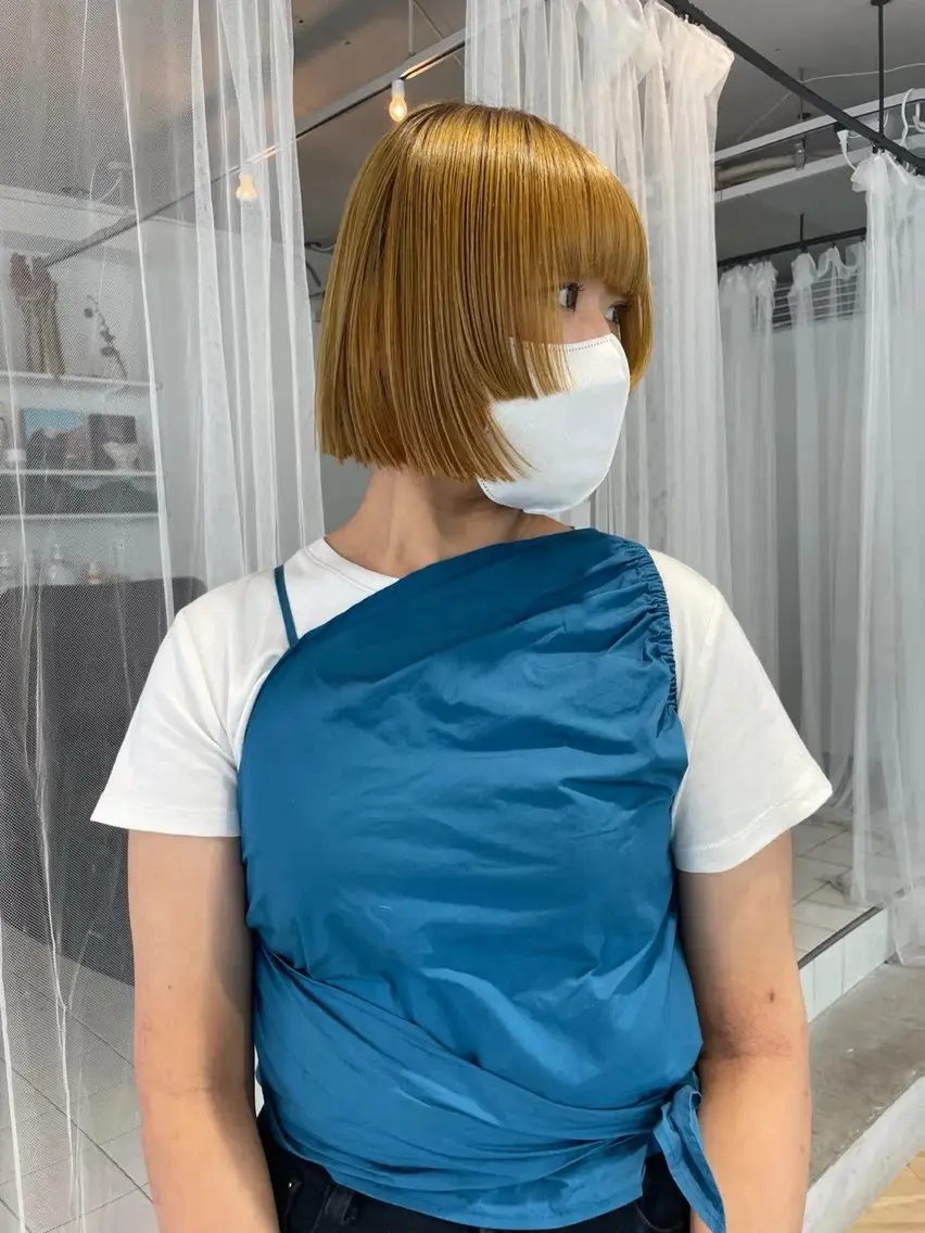 かがやしづ ⭐️カラーモデルのヘアスタイル