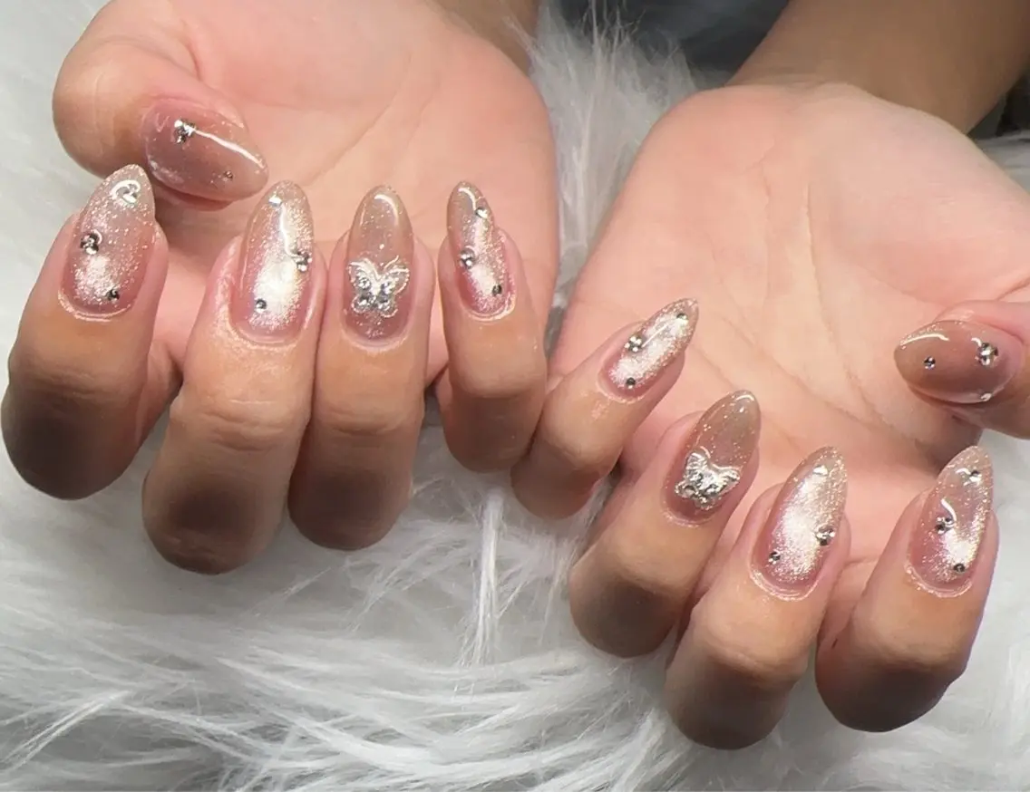 ネイル マグネットネイル ハンドネイル nail salon OnRのネイルデザイン