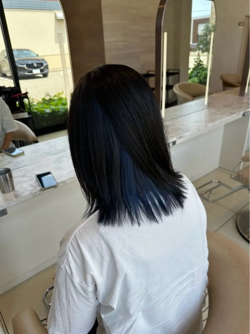 インナーブリーチ+フルカラー+3STEPトリートメント【ロング料金なし】🫧の写真
