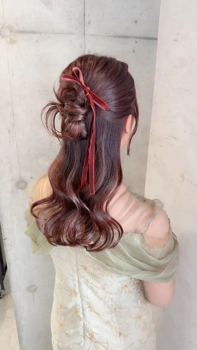 ヘアアレンジ はやしほのか| マンツーマン美容師のヘアスタイル