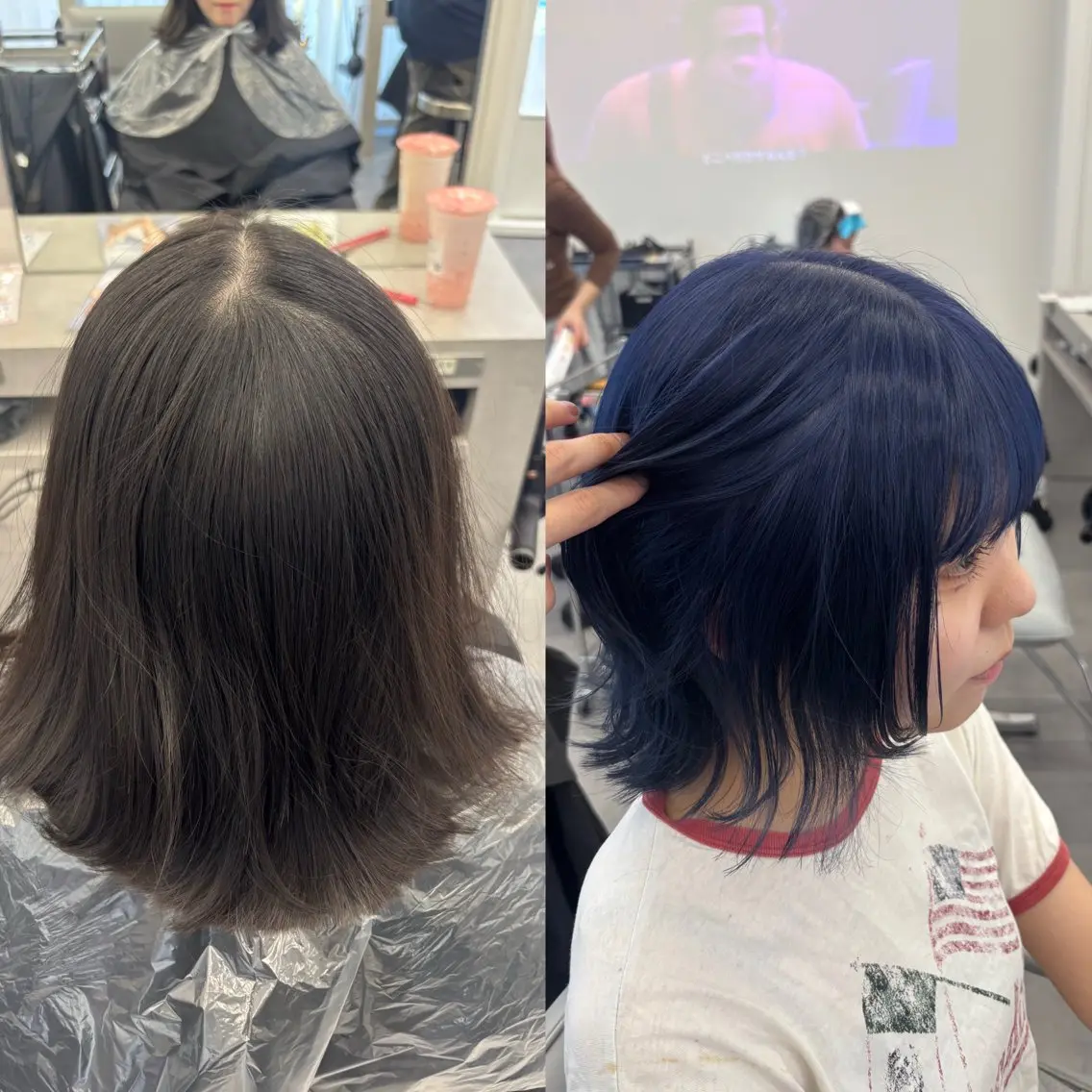 ミディアム ヘアカラー ブリーチ/ハイトーン 👾そな👾のヘアスタイル