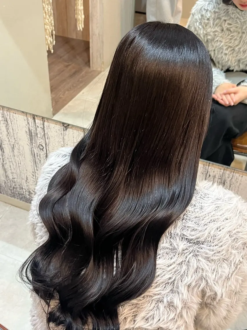 カラー➕カット【今だけ✨無料✨トリートメント付き】の写真