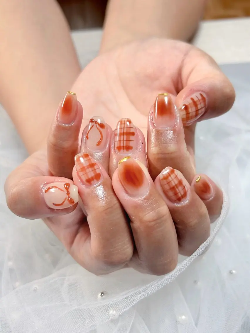 ネイル ハンドネイル 森 晴有のネイルデザイン