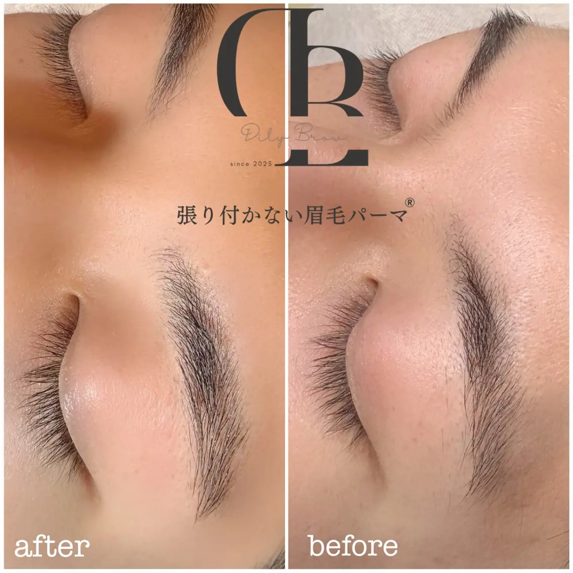 メンズ アイブロウ メンズパーマ メンズアイブロウ アミスアイラッシュ 清光美弥子の眉毛・アイブロウイメージ