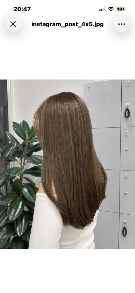 ロング カラー ヘアカラー Men’s/ 艶カラーMIHOのヘアスタイル