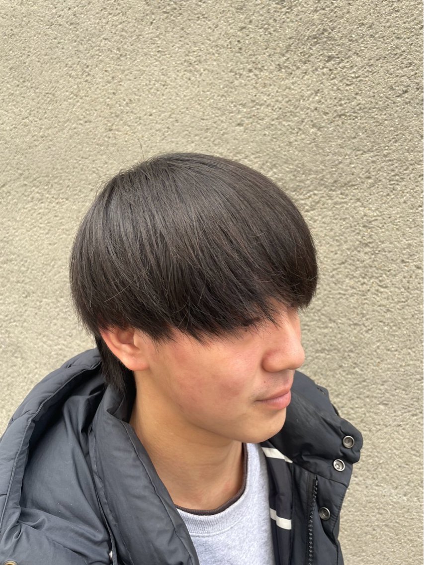 メンズ マッシュ マツイ モモノのヘアスタイル