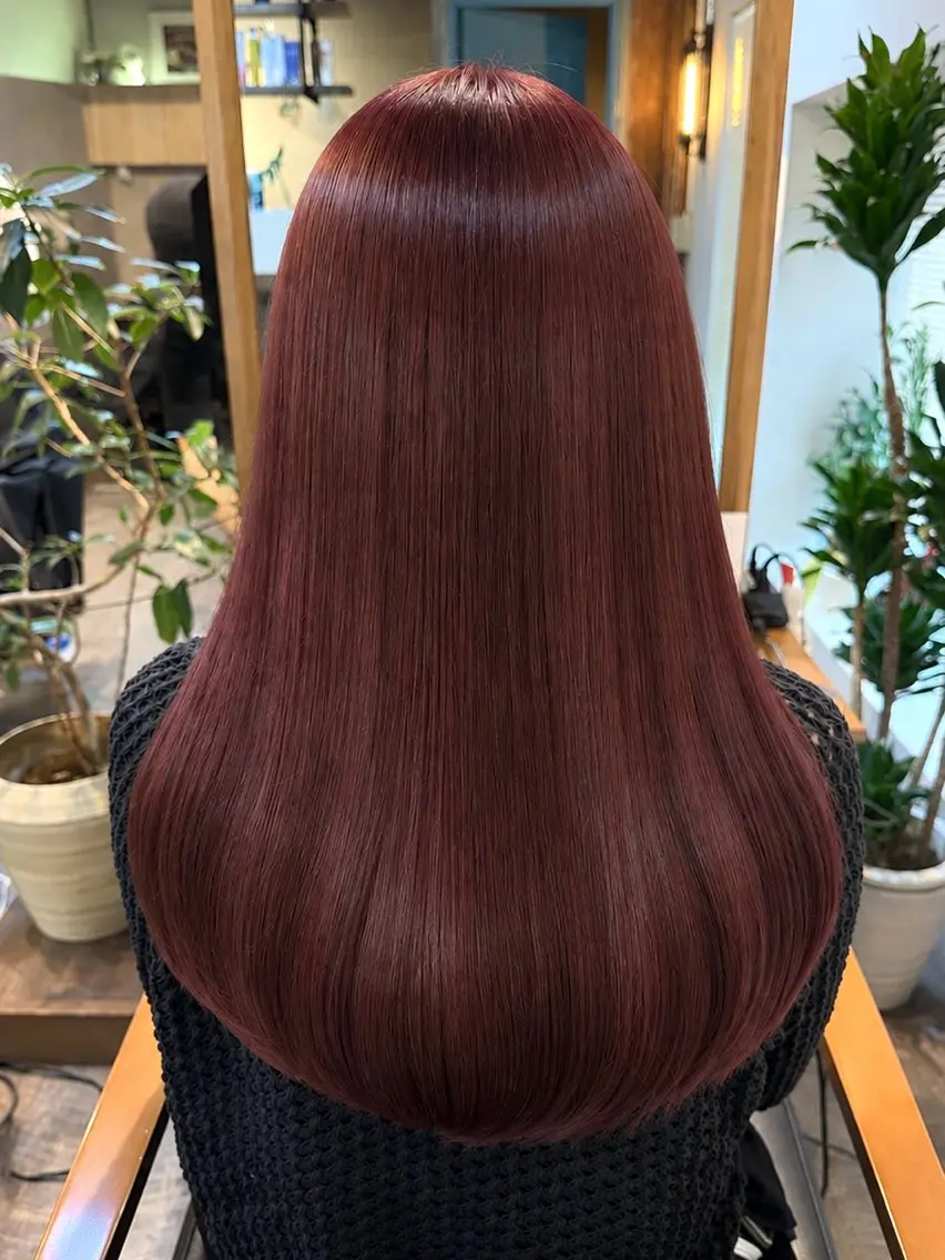 セミロング カラー muscali♡ 原宿.表参道のヘアスタイル