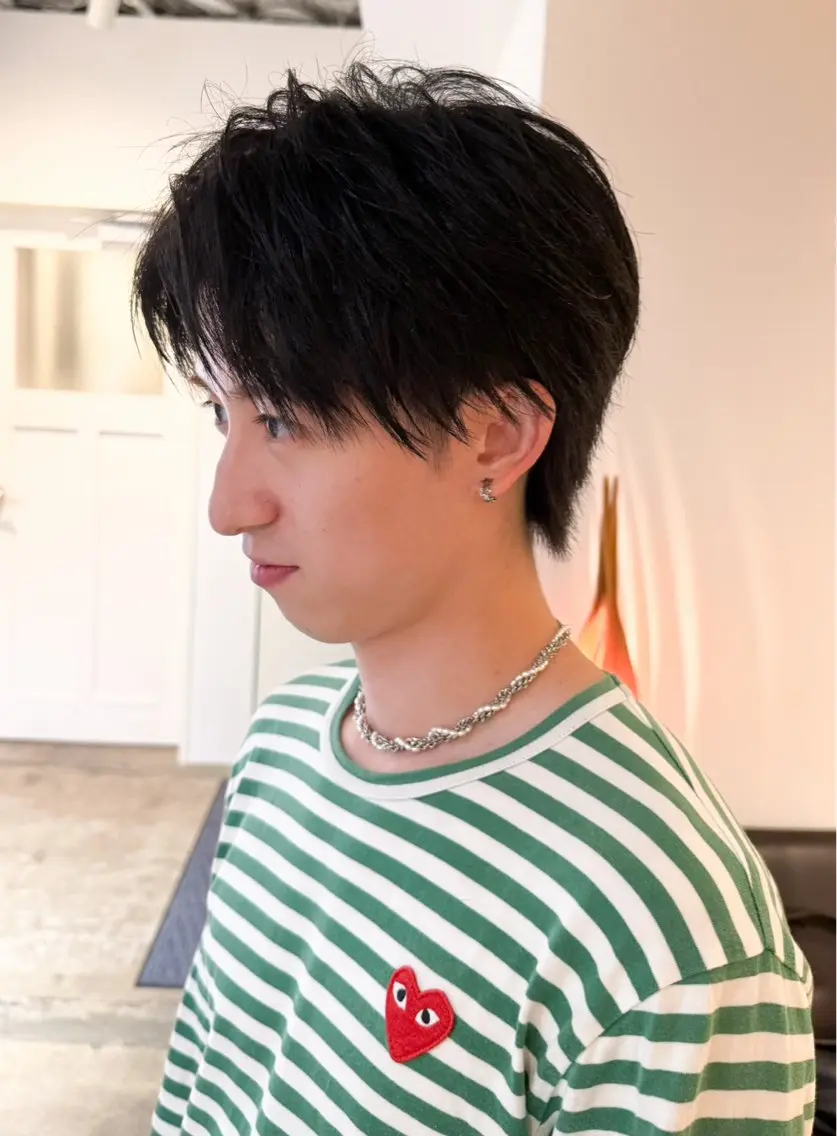 ショート メンズ 小嵩 峻平のヘアスタイル