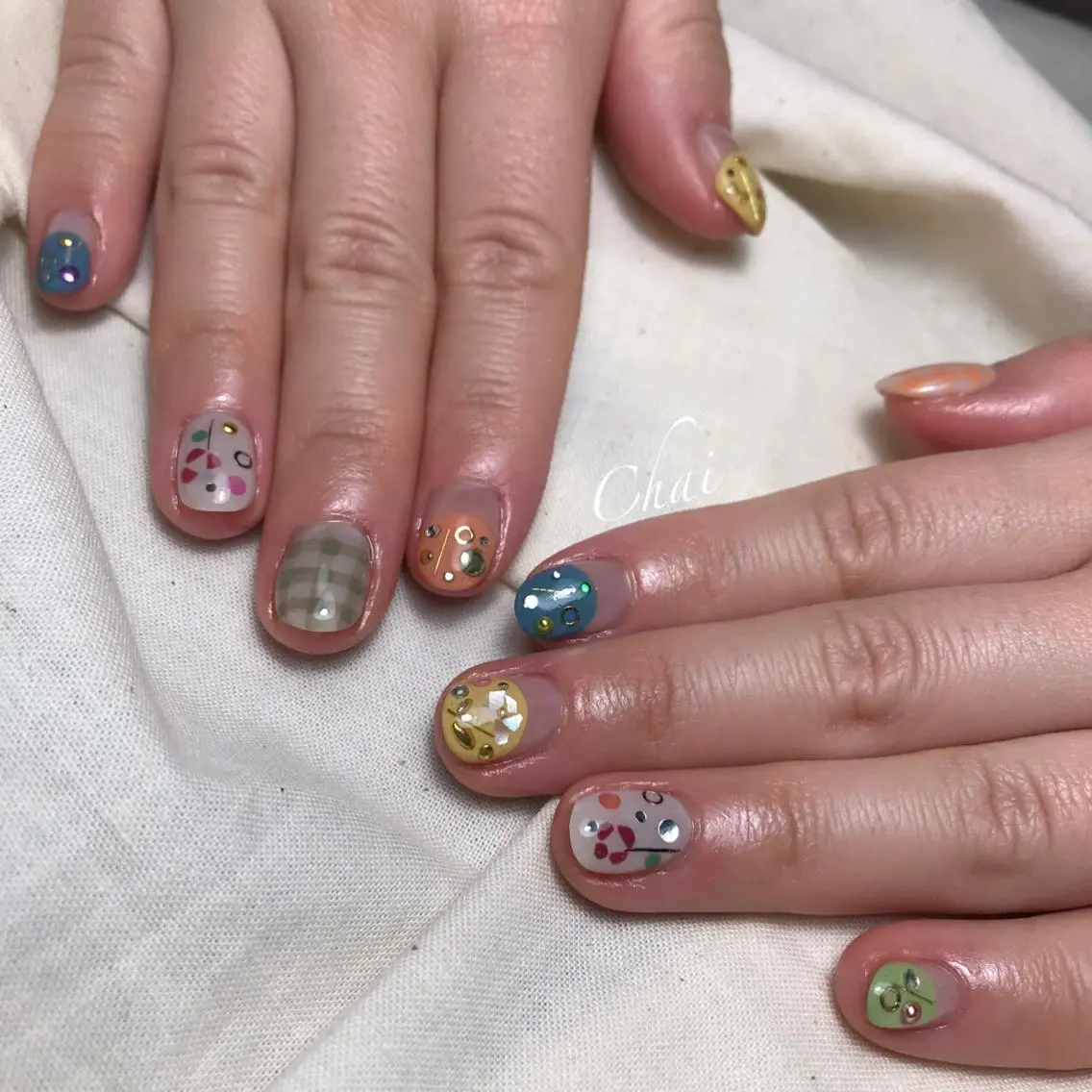 ネイル chai nail & eye📍鶴橋のネイルデザイン