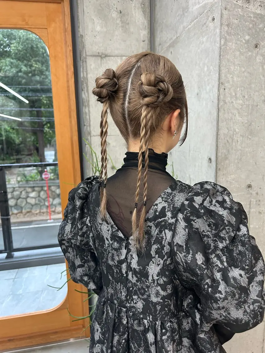 ヘアアレンジ ヘアセット ちゃんゆ /伊藤有里のヘアスタイル