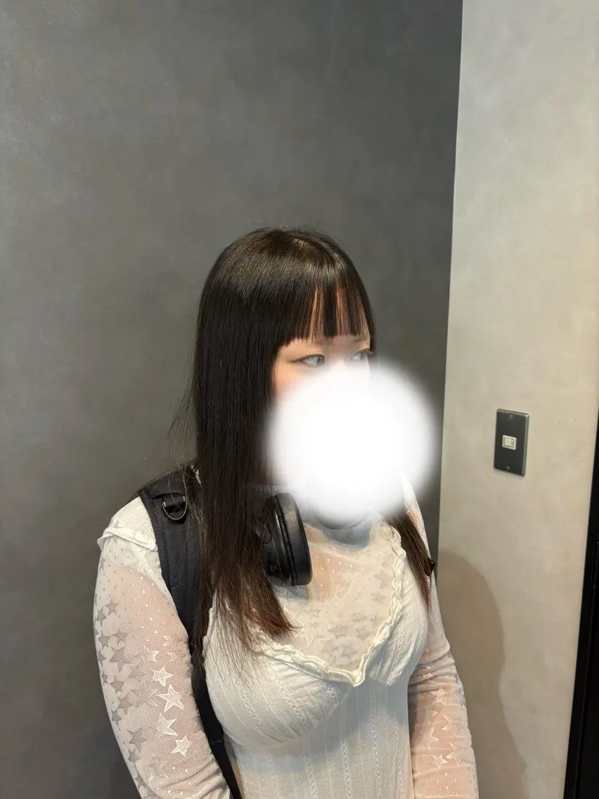前髪・顔周り縮毛矯正✨️の写真