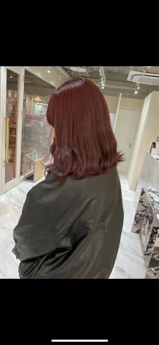 ミディアム カラー こはな🎀梅田🎀 透明感カラー💖のヘアスタイル