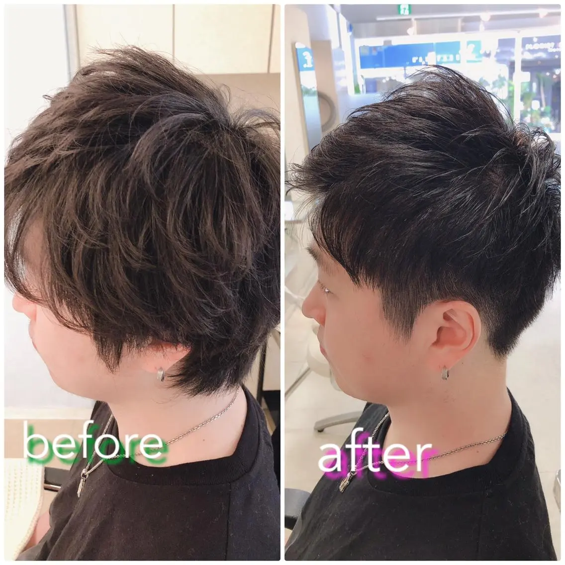 ショート 阿部 美咲のヘアスタイル
