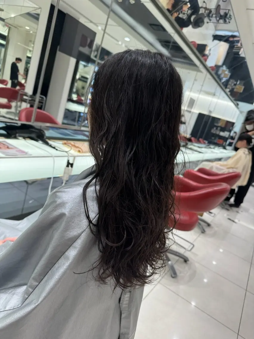 カット+レディースパーマ✂︎👩🏻🦱の写真