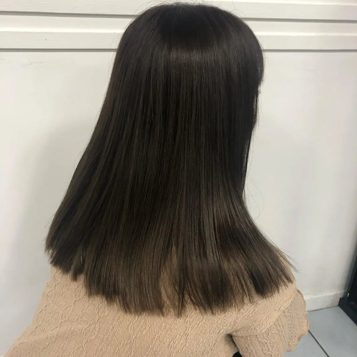 セミロング カラー 透明感カラー 推しヘア🎀 NATSUNEのヘアスタイル