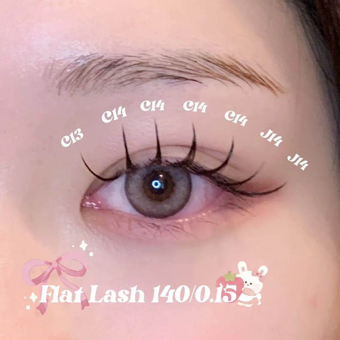 🌟カウンセリング15分プラスメニュー🌟【Flat Lash​〜​140本までつけ放題】の写真