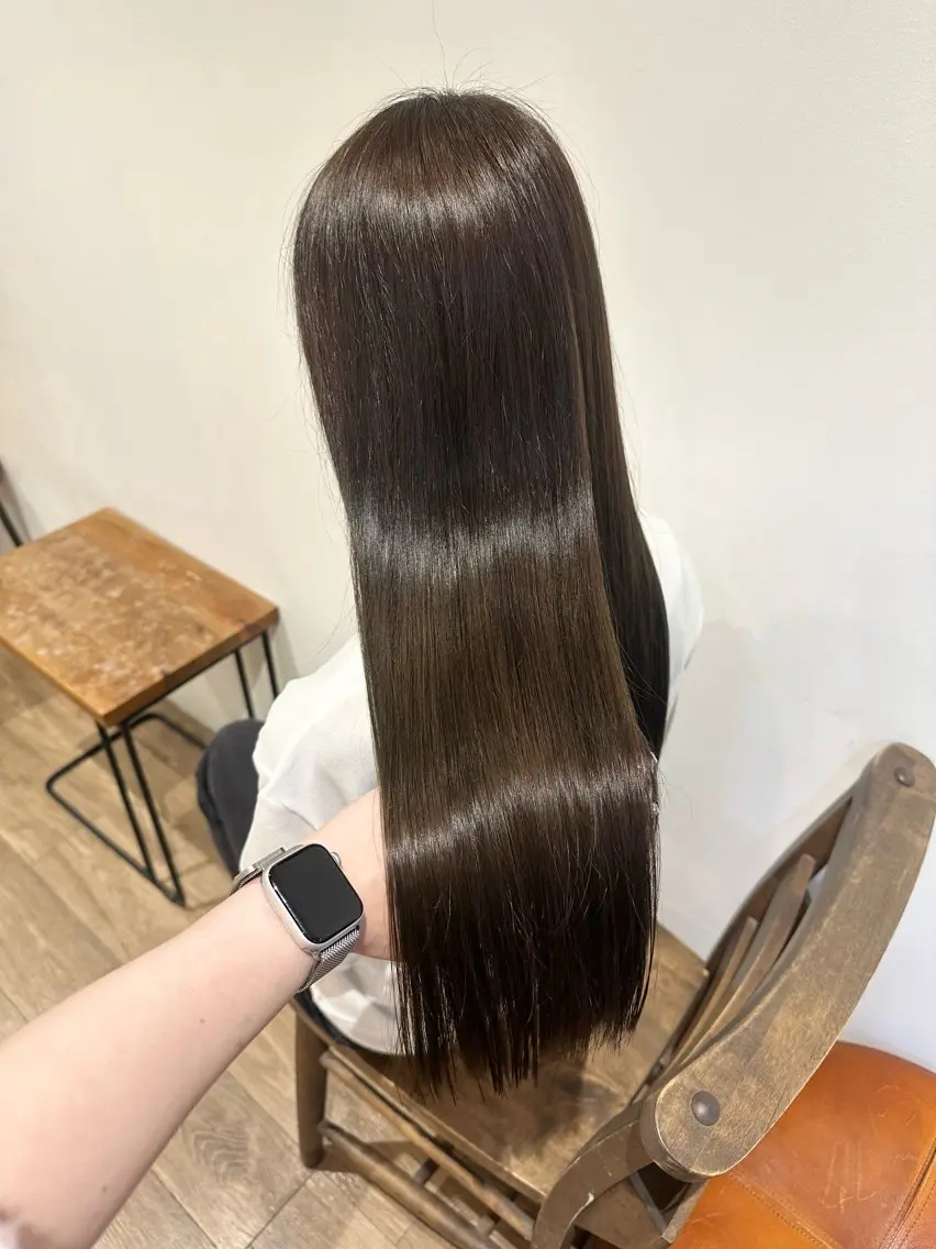 ロング カラー ヘアアレンジ カット ヘアカラー トリートメント Himawari♡ 柔らかいカラーのヘアスタイル