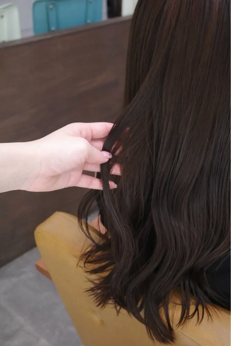 カラー ラベンダーカラー manami/艶髪 /くすみカラーのヘアスタイル