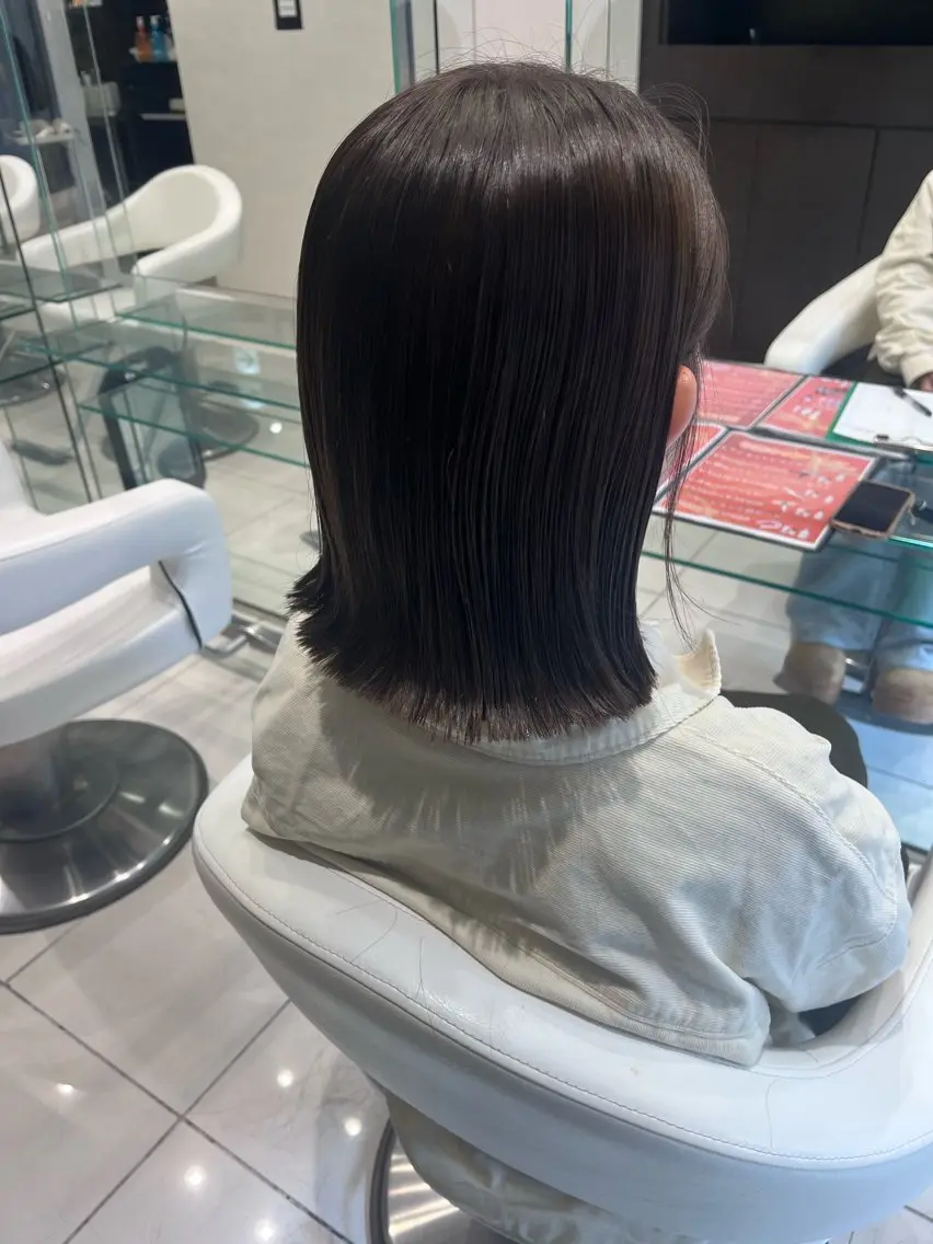 ミディアム カット ★柳生 陽香★のヘアスタイル